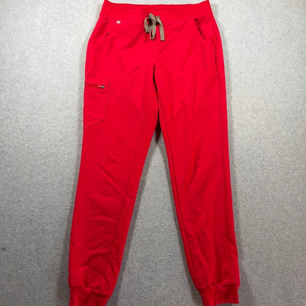 Figs Medium Tall Red Jogger
